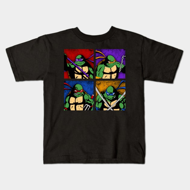 The Four Mutants Kids T-Shirt by alecxps